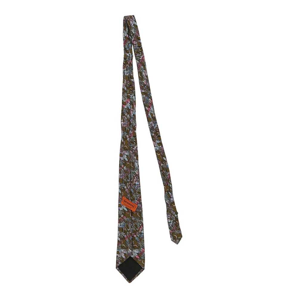 Missoni Floral Tie - No Size Multicoloured Polyes… - image 2