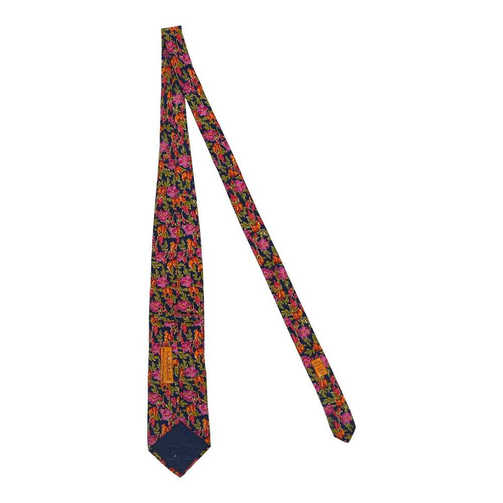 Givenchy Floral Tie - No Size Multicoloured Silk - image 2