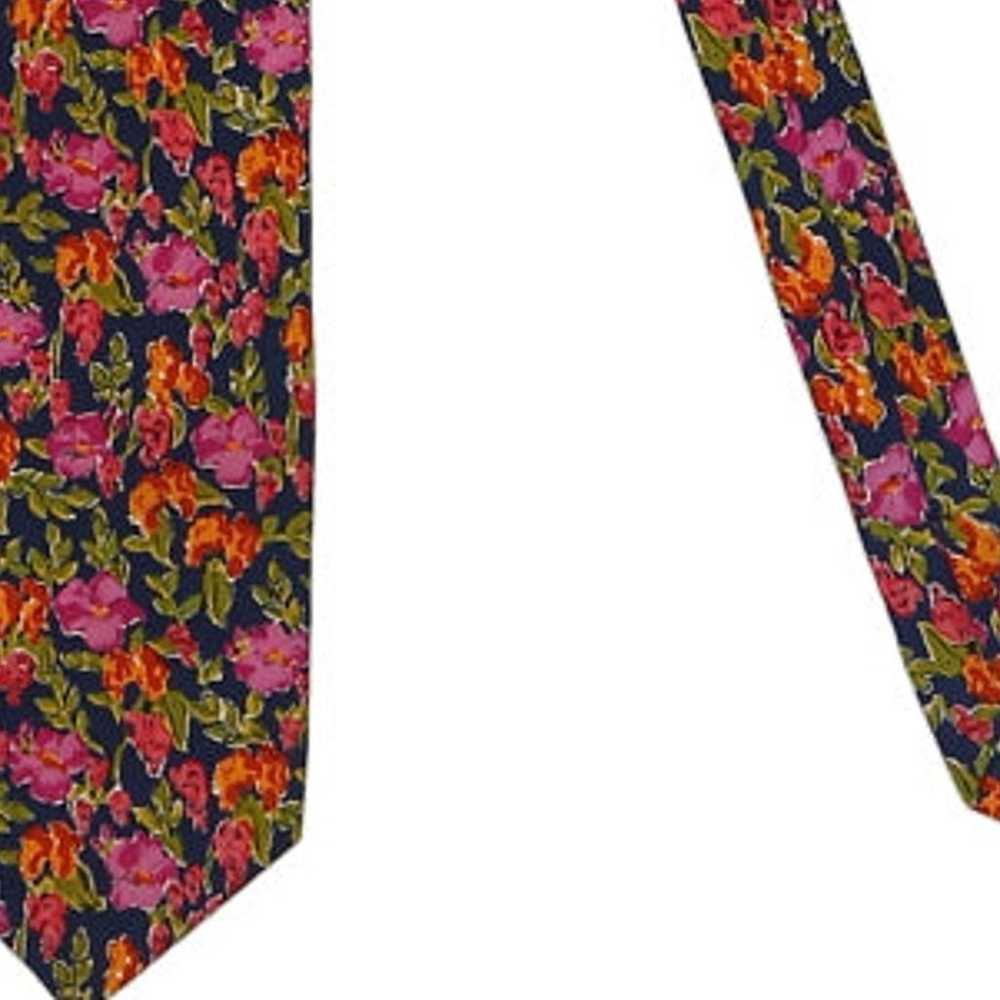 Givenchy Floral Tie - No Size Multicoloured Silk - image 4