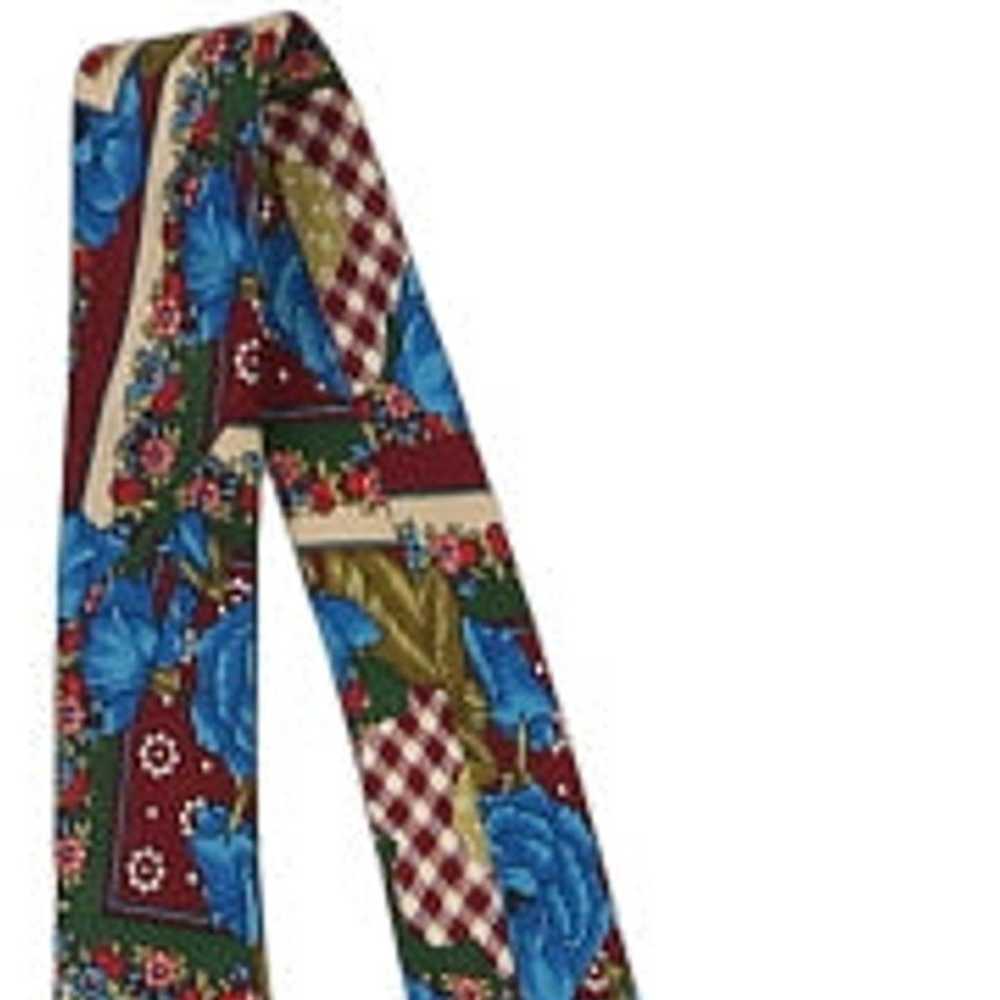 Kenzo Floral Tie - No Size Multicoloured Silk - image 3