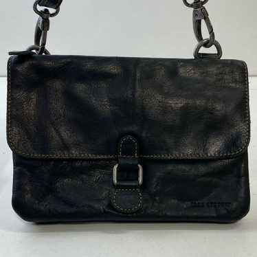 Jack Georges Leather Wallet On A String Crossbody 