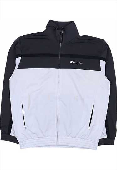 Champion 90's Spellout Zip Up Windbreaker Small G… - image 1