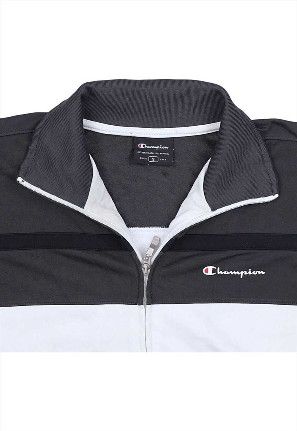 Champion 90's Spellout Zip Up Windbreaker Small G… - image 3