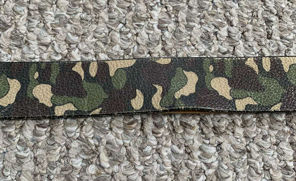 Bape OG Bape Spellout Camo Leather Belt - image 3