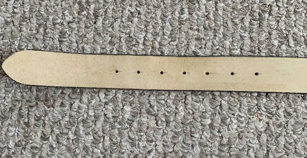 Bape OG Bape Spellout Camo Leather Belt - image 9