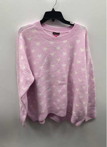 Vince Camuto Women Pink Oversized Sweater Sz L NWT