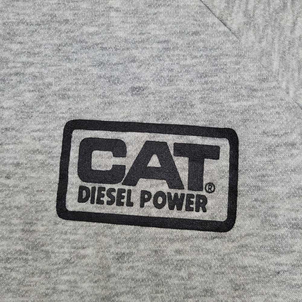 Vintage Vintage 90s CAT Diesel Power Sweatshirt S… - image 12