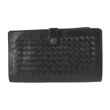 Bottega Veneta Black Leather Wallet (Pre-Owned) - image 1