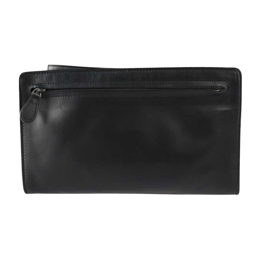 Bottega Veneta Black Leather Wallet (Pre-Owned) - image 2