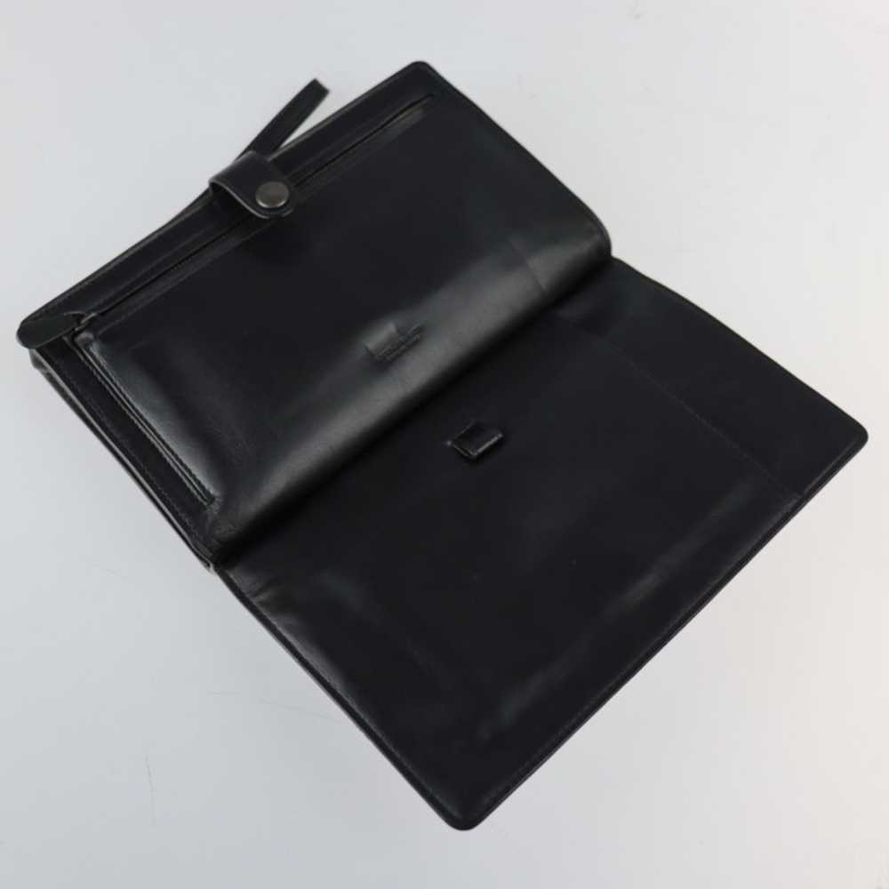 Bottega Veneta Black Leather Wallet (Pre-Owned) - image 5