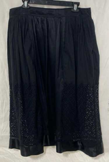 NWT Banana Republic Womens Black Clover Mixed Medi