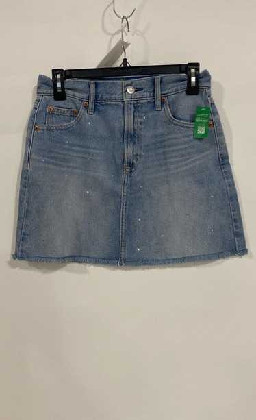 NWT Gap Womens Blue Studded Pockets Icon Denim Sho