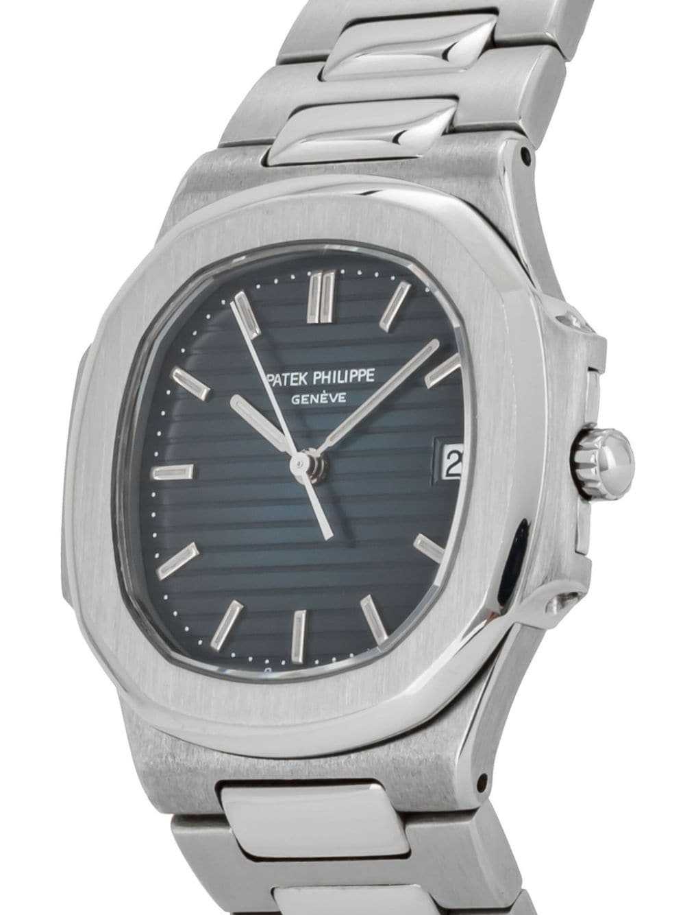 Patek Philippe pre-owned Nautilus 32mm - Blue - image 2