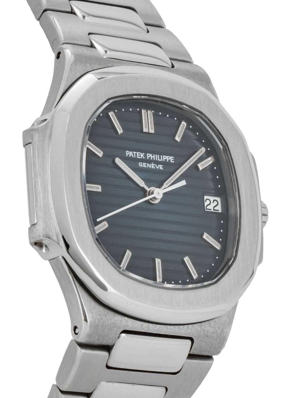 Patek Philippe pre-owned Nautilus 32mm - Blue - image 3