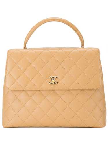 CHANEL Pre-Owned quilted tote - Brown