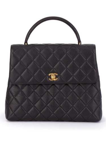 CHANEL Pre-Owned quilted tote - Black - image 1