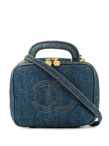 CHANEL Pre-Owned 1997's CC stitch vanity shoulder 