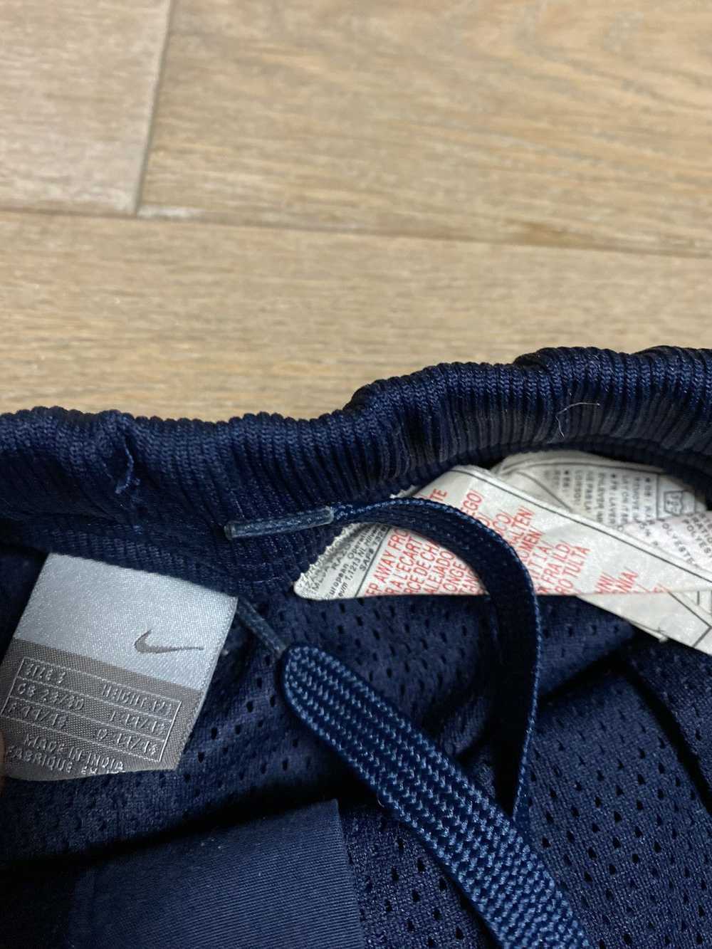 Nike × Vintage Nike vintage navy track pants smal… - image 5