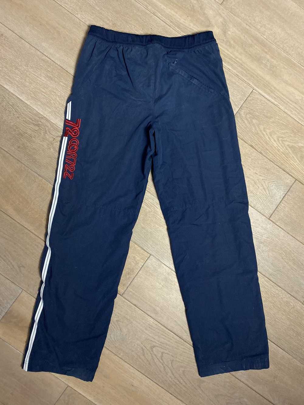 Nike × Vintage Nike vintage navy track pants smal… - image 6