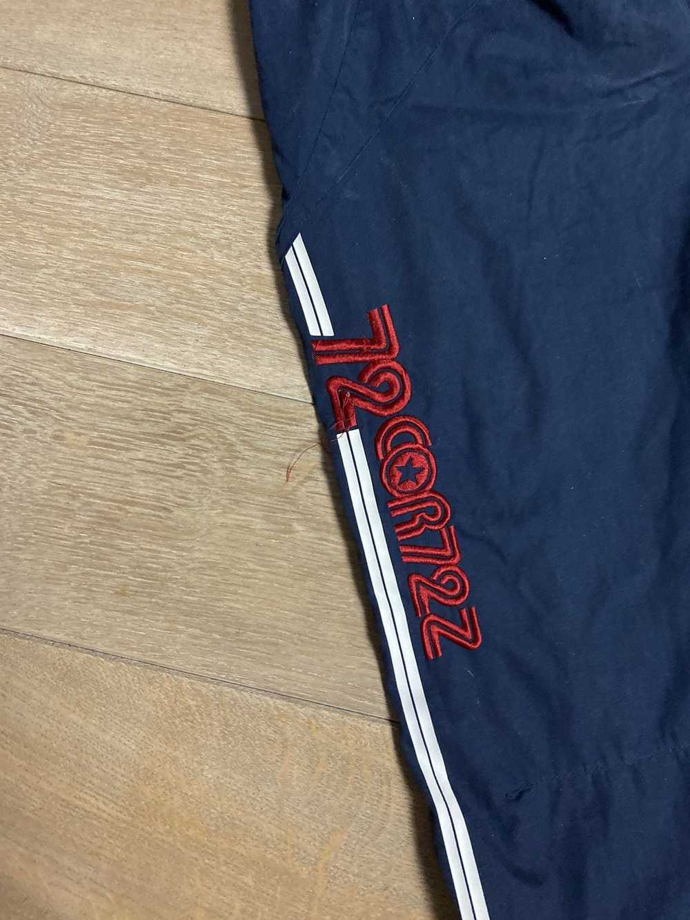 Nike × Vintage Nike vintage navy track pants smal… - image 7