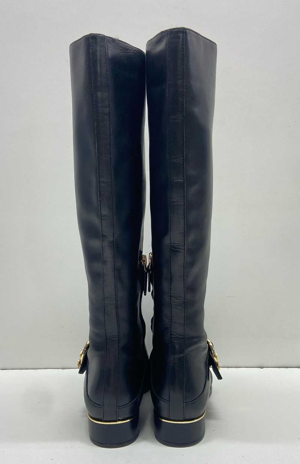 Tory Burch Sofia Black Leather Tall Riding Boots … - image 4