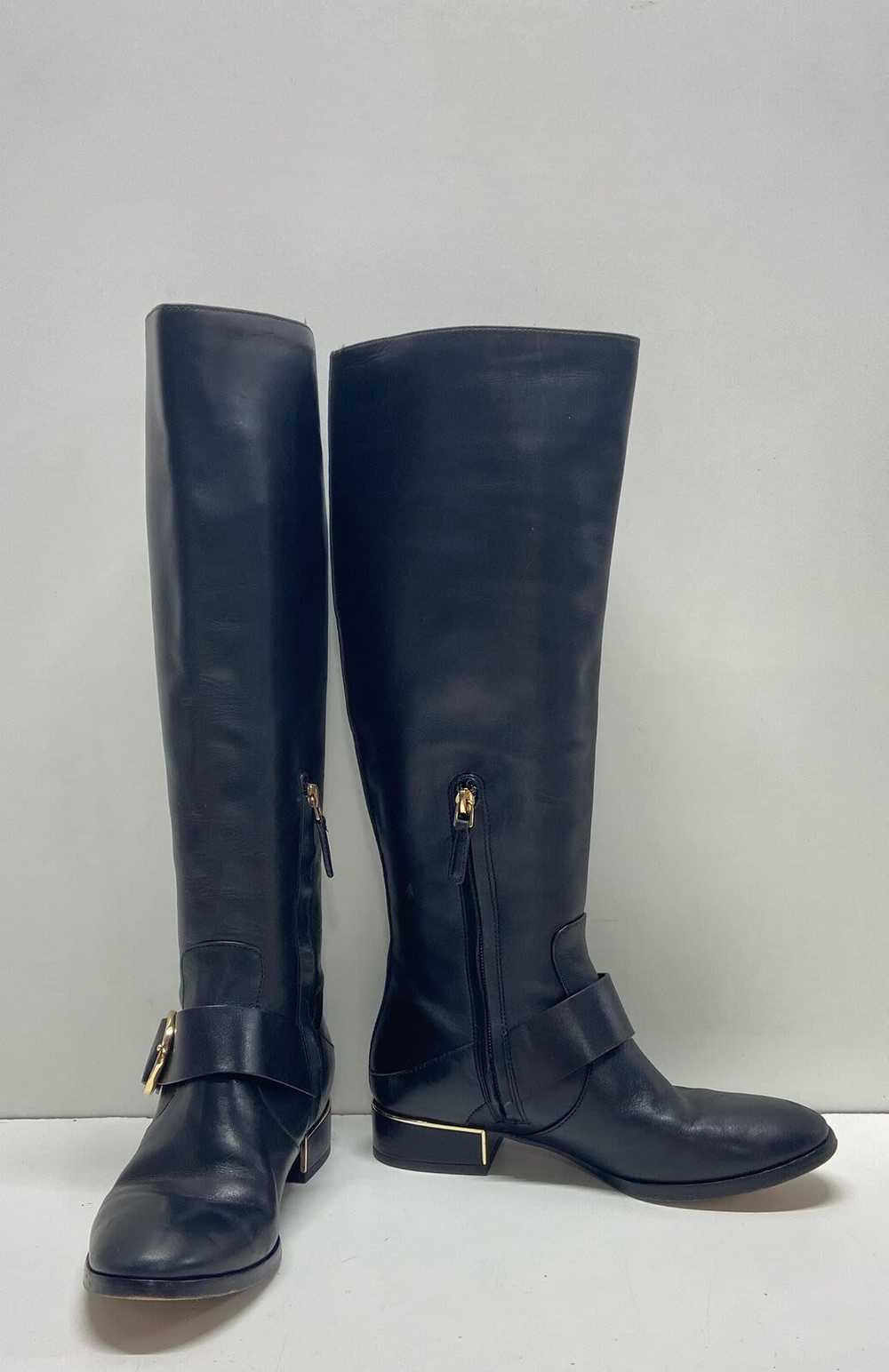 Tory Burch Sofia Black Leather Tall Riding Boots … - image 5