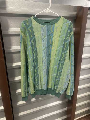 St. Croix St Croix Designer 3-D Knit Sweater