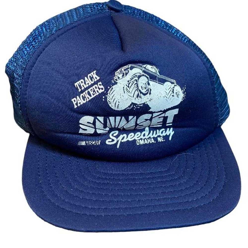 Starter 80s navy trucker hat sunset - image 1