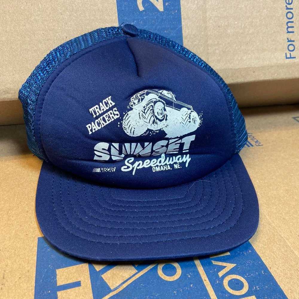 Starter 80s navy trucker hat sunset - image 5