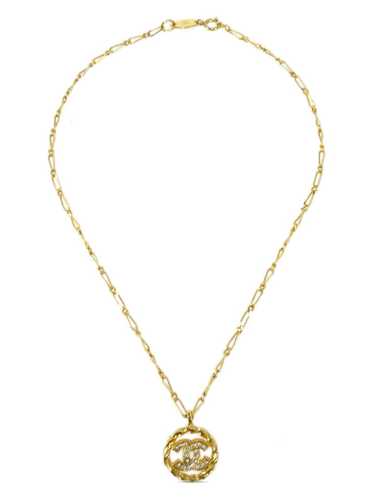 CHANEL Pre-Owned 1982 Medallion pendant necklace … - image 1