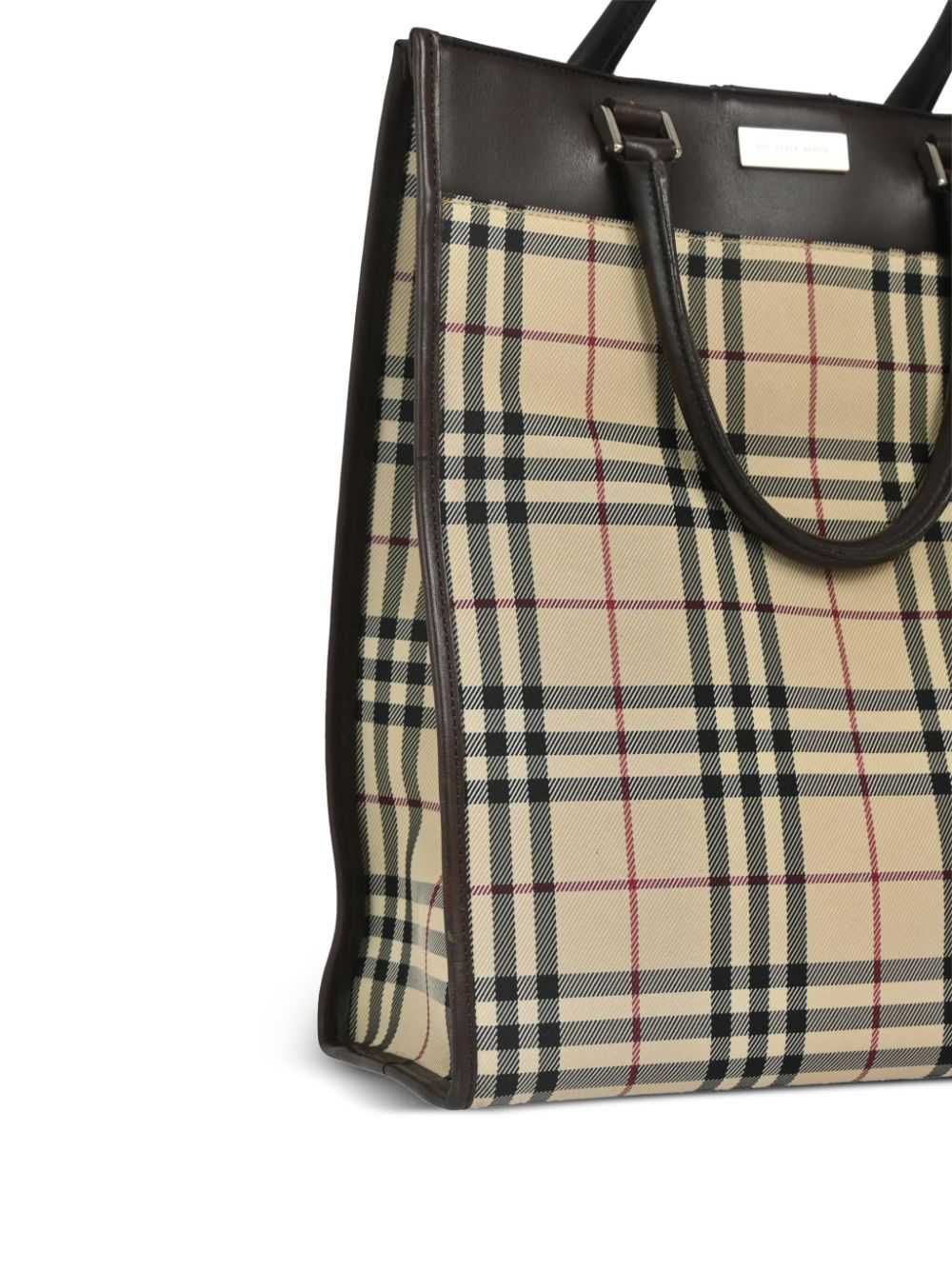 Burberry Pre-Owned 1990-2000s Nova Check tote bag… - image 3