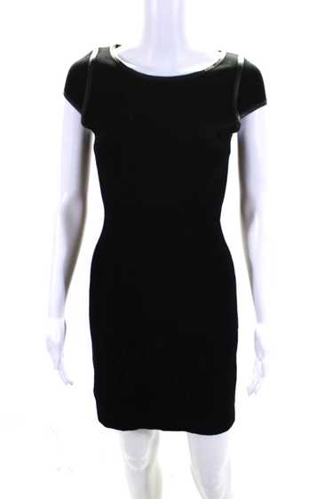 Bruno Manetti Womens Cap Sleeve Scoop Neck Knit Sh