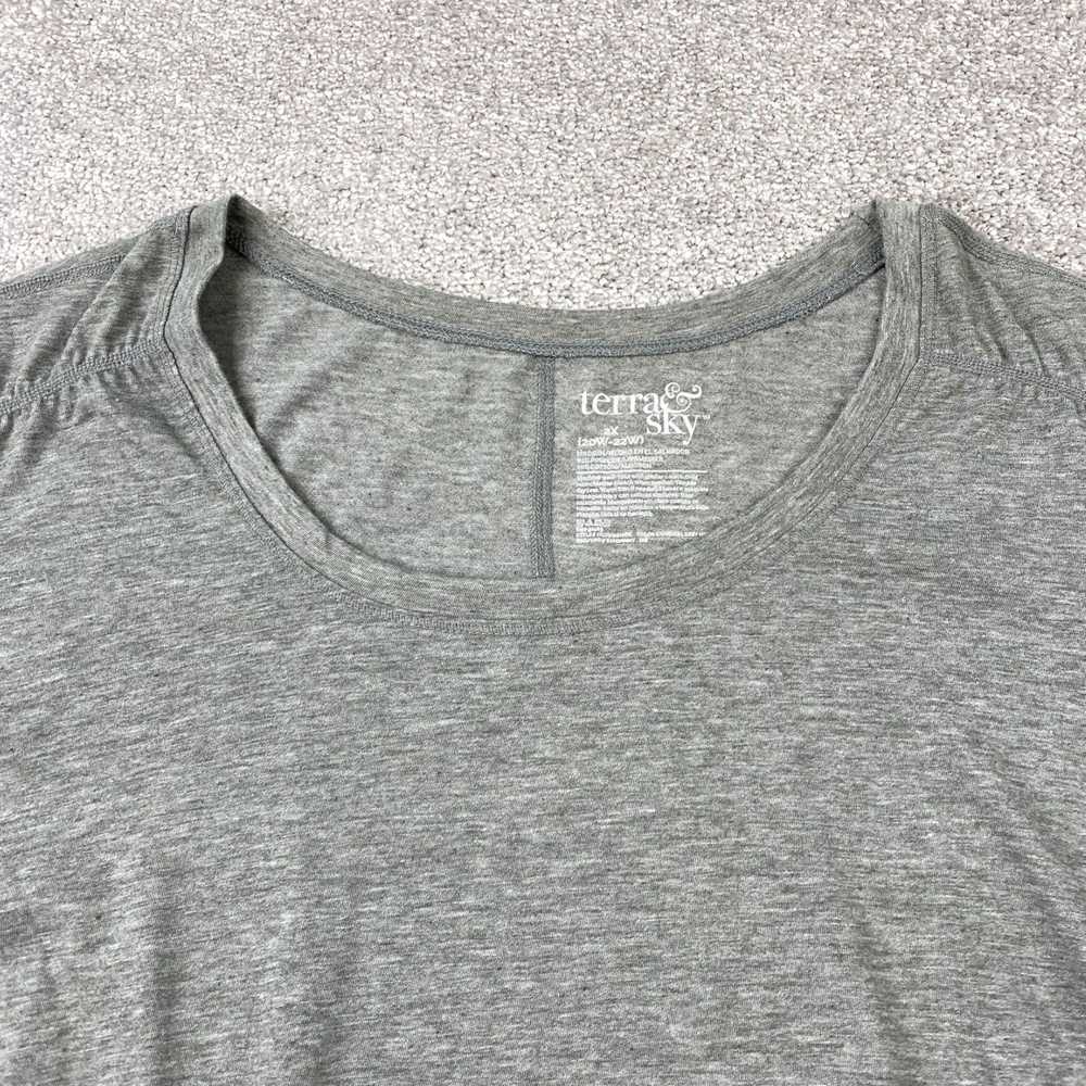 Vintage Charcoal Grey Heather Women's Plus Size S… - image 2