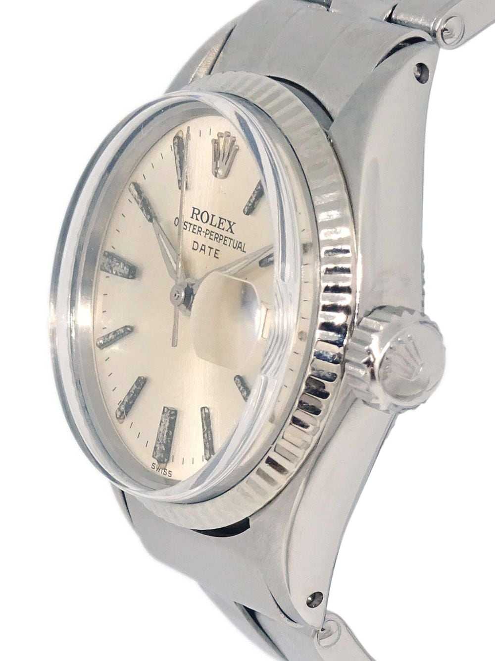 Rolex 1964 pre-owned Oyster Perpetual Date 24mm -… - image 3