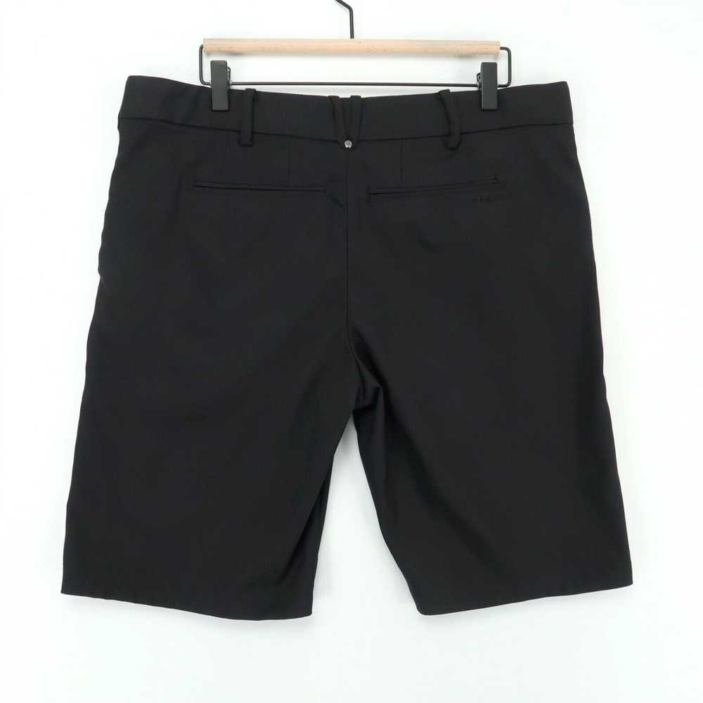 Vintage Coolibar Performance Shorts Mens 36 Black… - image 3