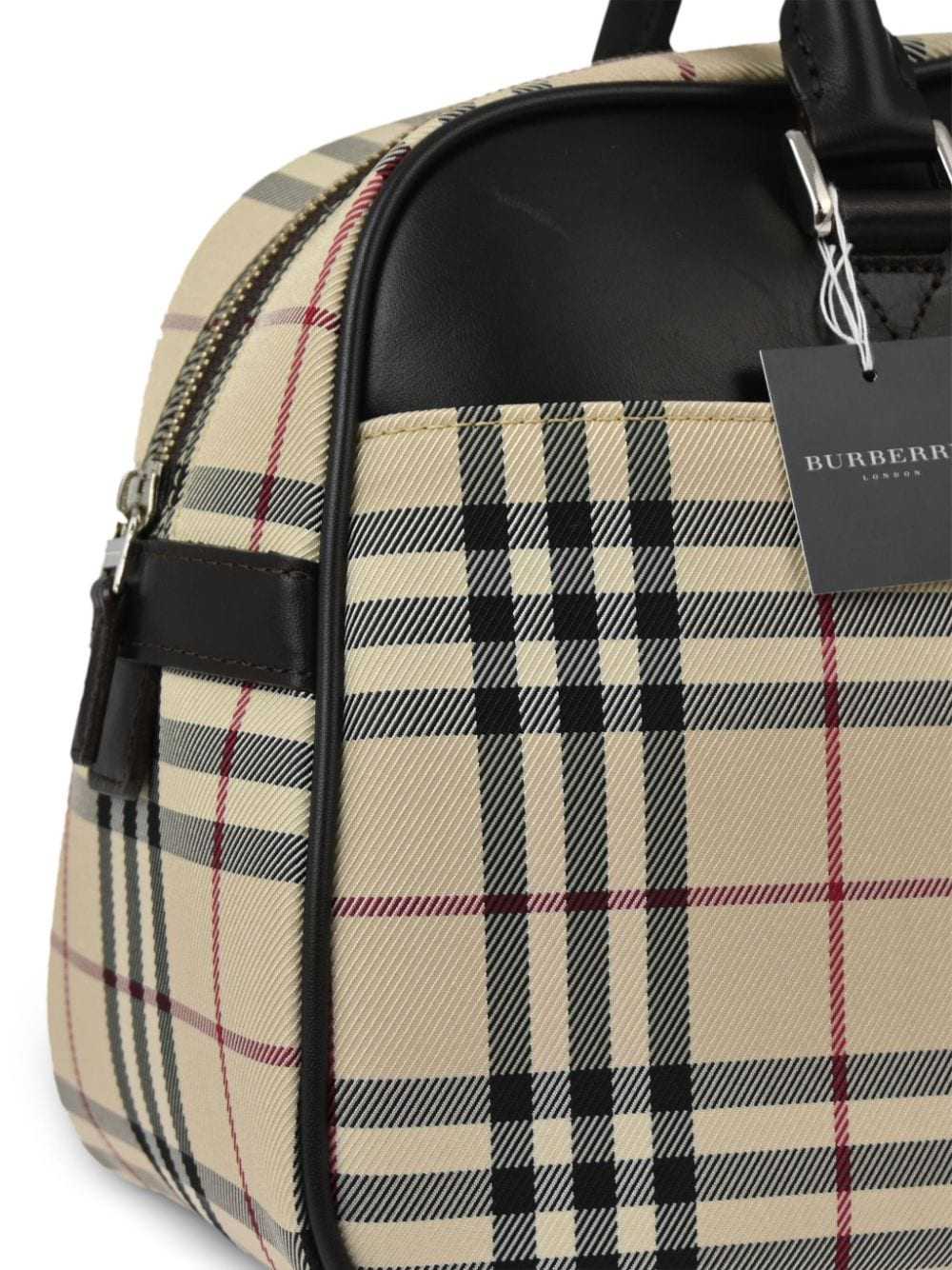 Burberry Pre-Owned 1990-2000s House Check tote ba… - image 3