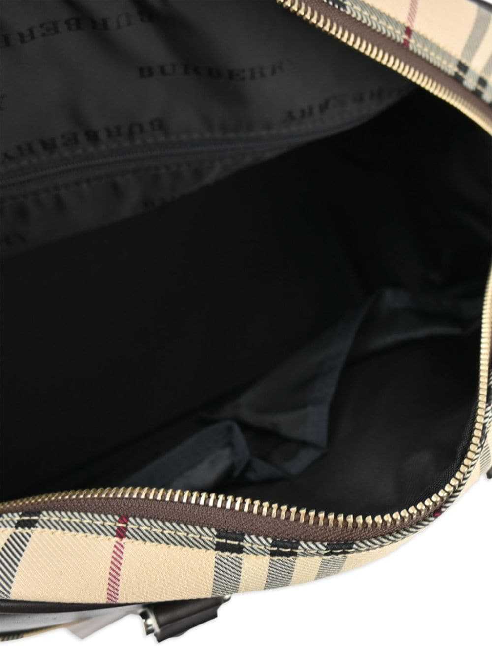 Burberry Pre-Owned 1990-2000s House Check tote ba… - image 4