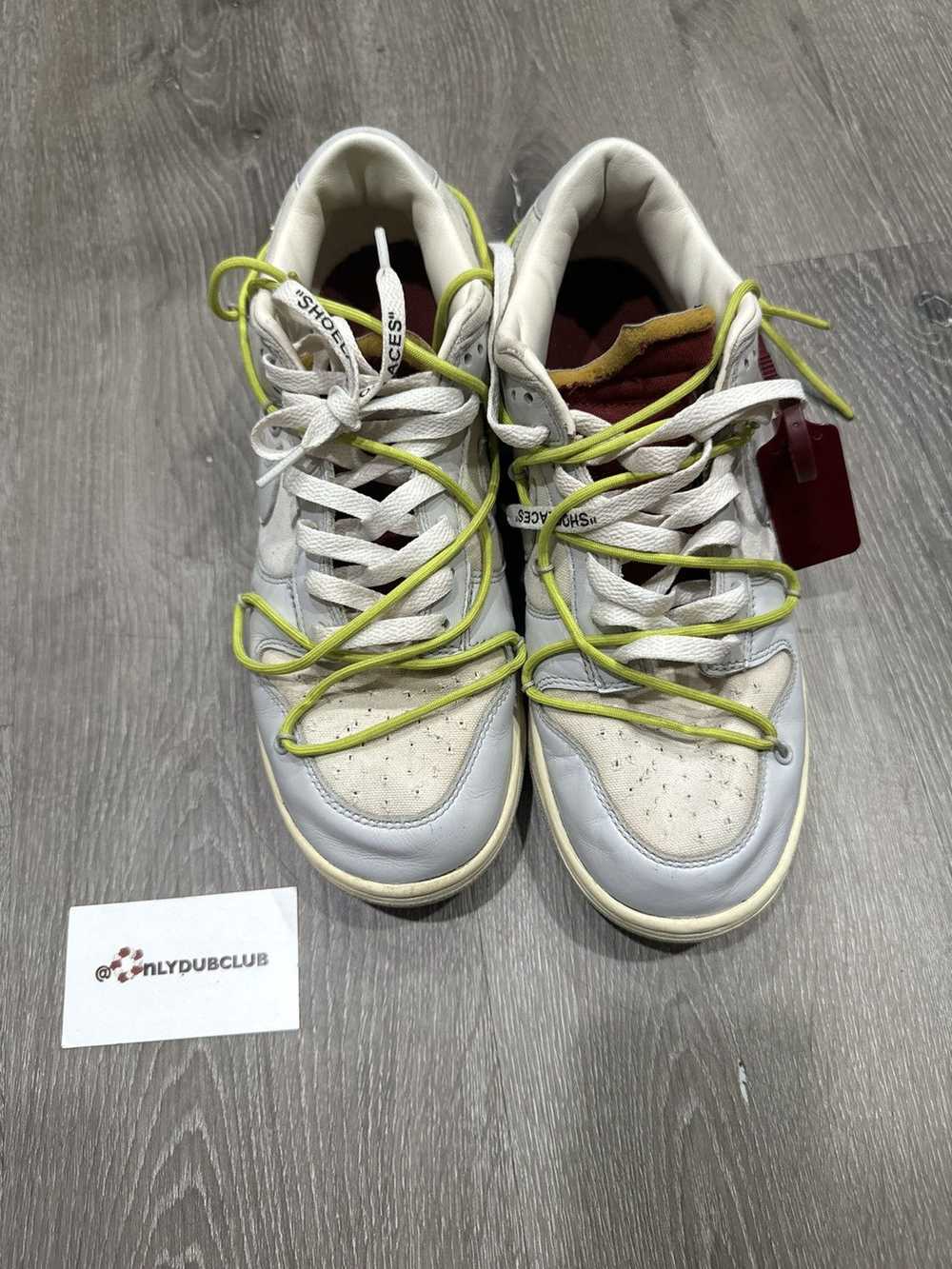 Nike × Off-White Nike Off-White x Dunk Low Lot 08… - image 7