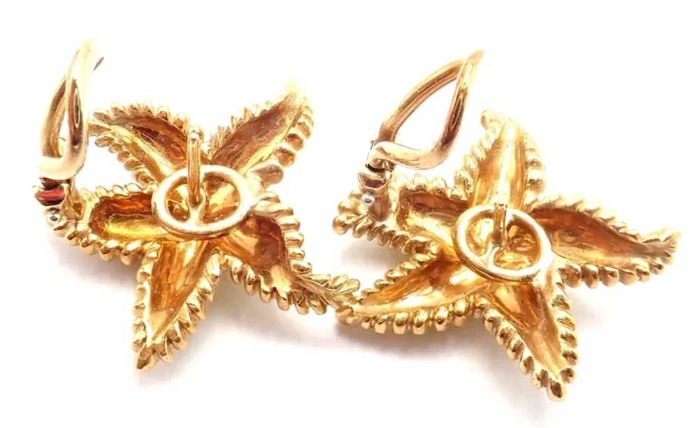 Authentic! Vintage Tiffany & Co Starfish 18k Yell… - image 3