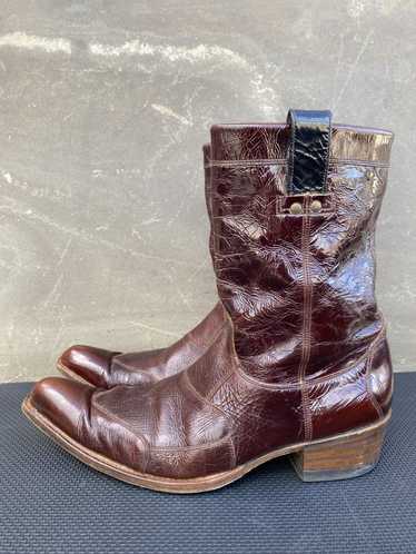 Sendra SENDRA Vintage Leather Western Cowboy Biker