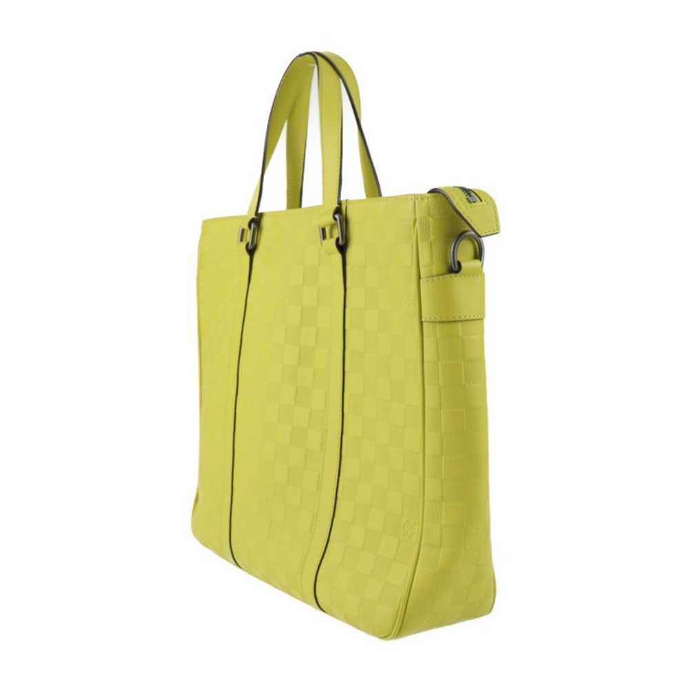 Louis Vuitton Tadao Yellow Canvas Tote Bag (Pre-O… - image 4