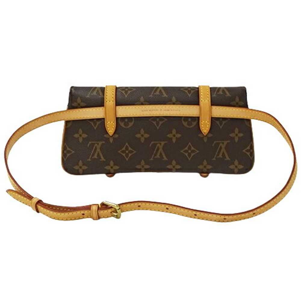 Louis Vuitton Marelle Brown Canvas Shoulder Bag (… - image 2