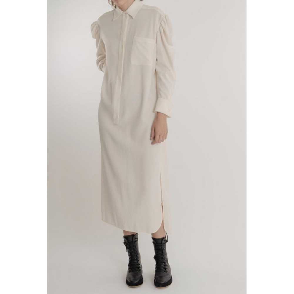 Max Mara Wool maxi dress - image 5