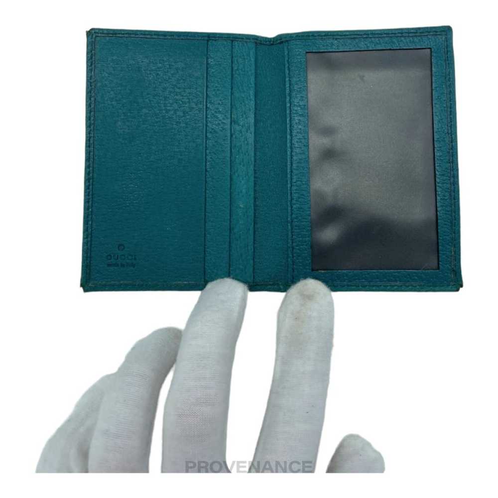 Gucci Leather card wallet - image 6