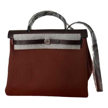 Hermès Herbag cloth handbag - image 1