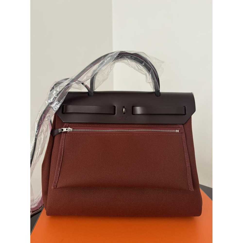 Hermès Herbag cloth handbag - image 2