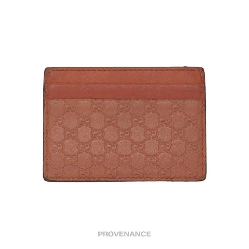 Gucci Leather card wallet - image 3