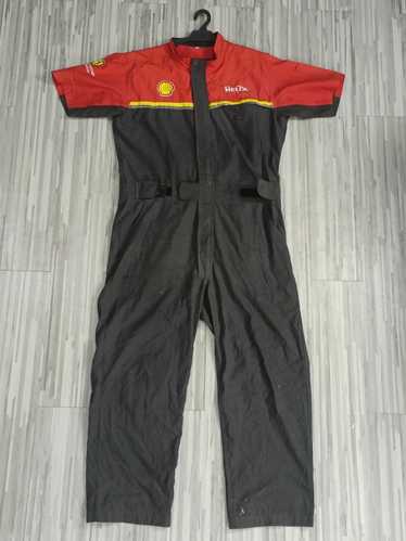 Ferrari × Overalls × Racing Rare Ferrari x Shell … - image 1