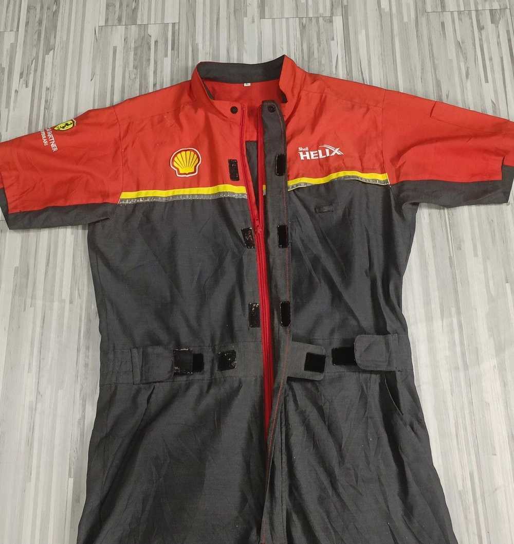 Ferrari × Overalls × Racing Rare Ferrari x Shell … - image 2