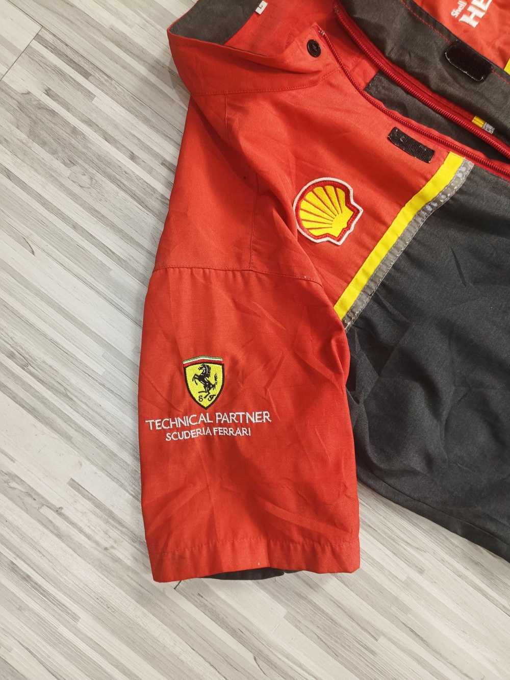 Ferrari × Overalls × Racing Rare Ferrari x Shell … - image 4